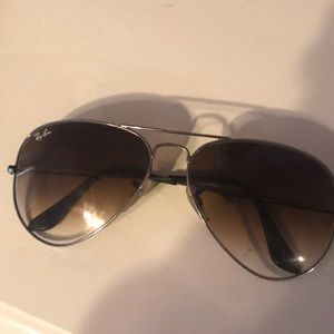 Brown gradient raybans
